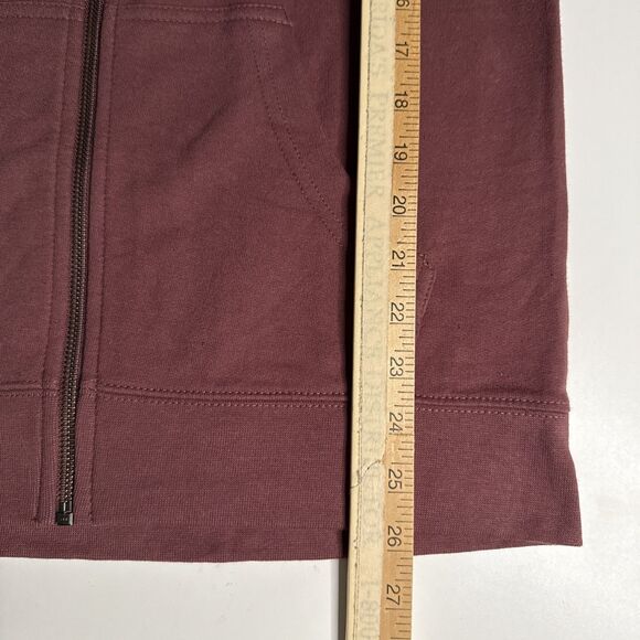 UFC Small Fight Island Zip Hoodie Sweatshirt Port/Purple/Plum Yaz Island NWT - Picture 6 of 7